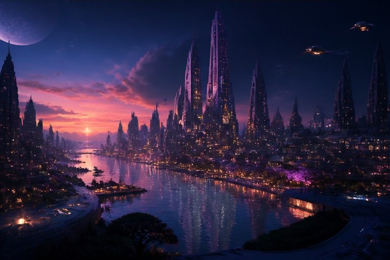 Пример изображения, созданного по текстовому описанию